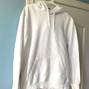 White hoodie